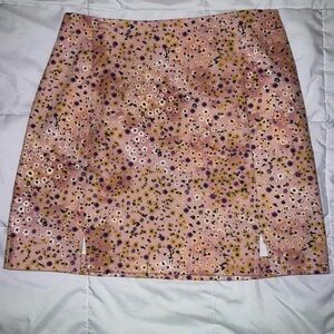 Floral Pink Skirt